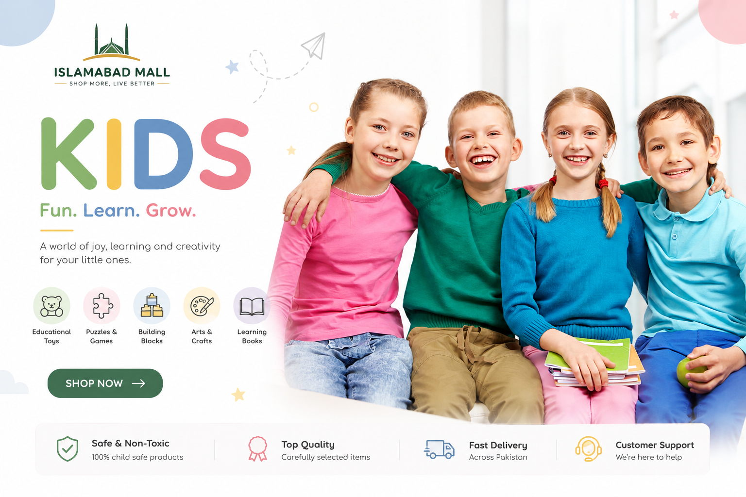 Shop Kids products at Islamabad Mall
