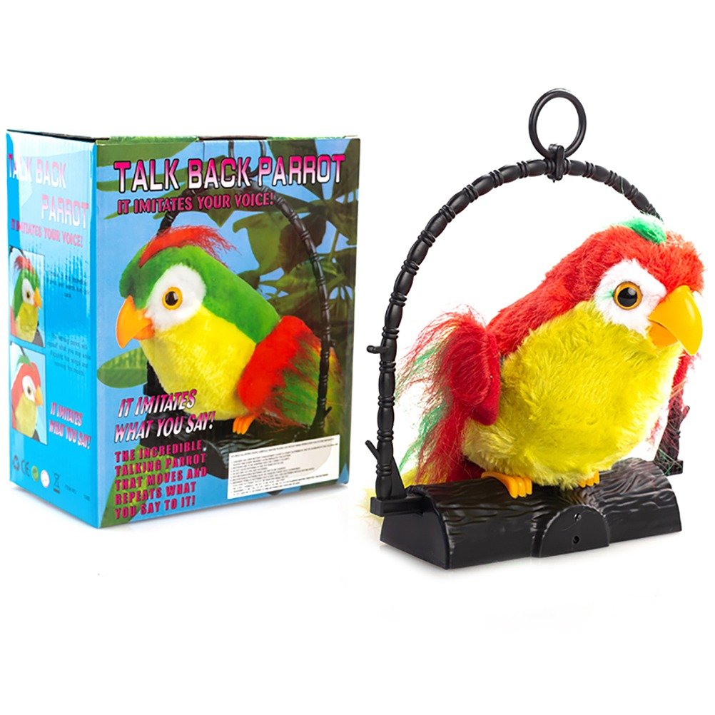 Talking Parrot Toy for Kids – Voice Repeating Interactive Bird, Educational & Fun Learning Toy