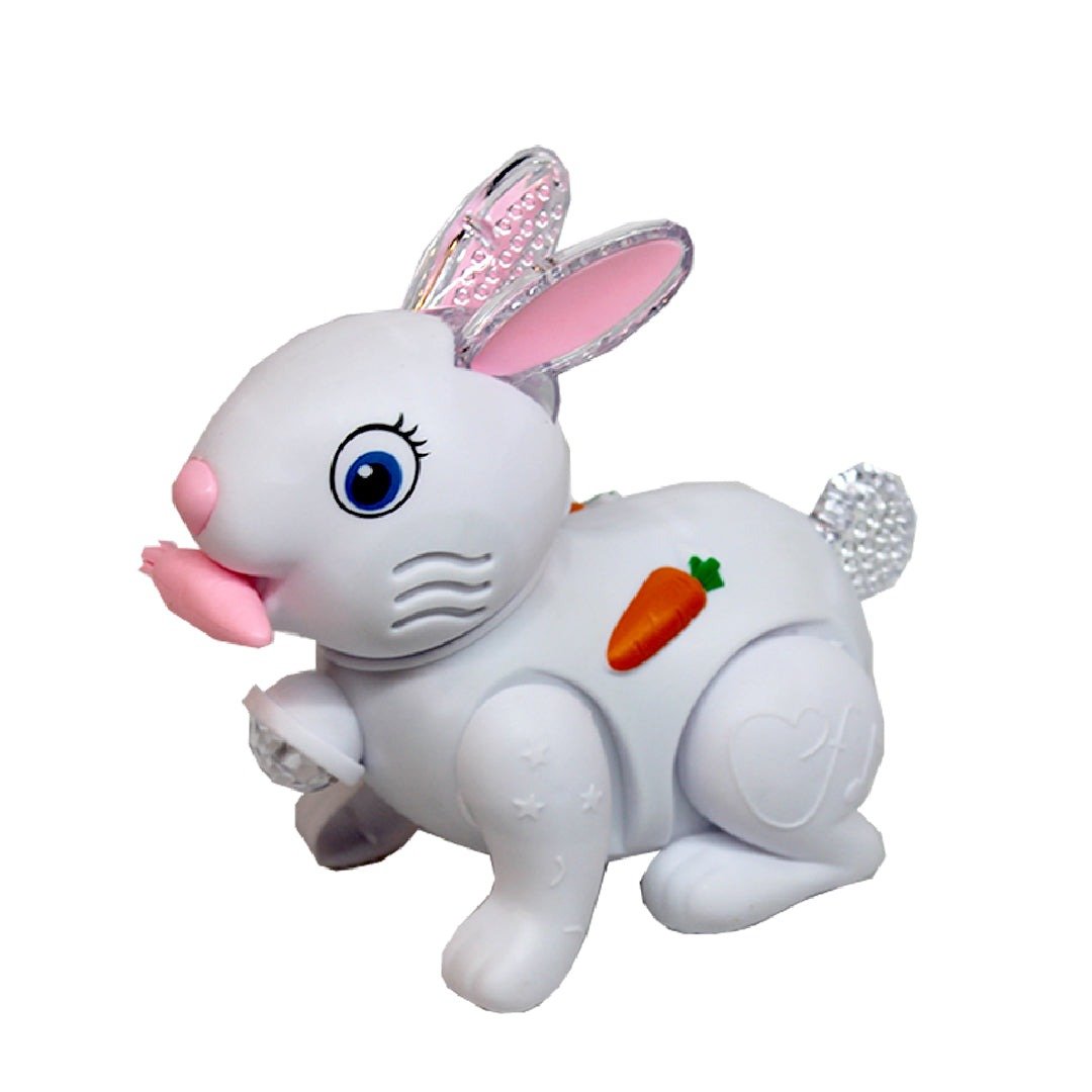 Electric Rabbit Toy for Kids | Light & Sound Musical Educational Bunny Toy